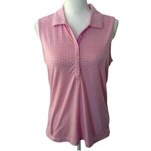 EP Pro Tour Tech Women's Sleeveless Purple Stretch Golf Shirt Size Medium